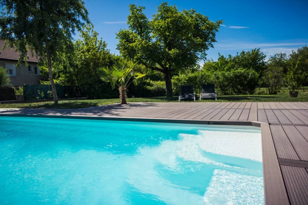 Piscine béton à Saint-Aubin-de-Médoc